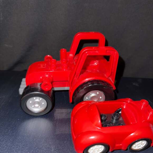 LEGO Duplo Vehicle Set - Cars , Tractors & Trucks Building Blocks Lot - Picture 5 of 6